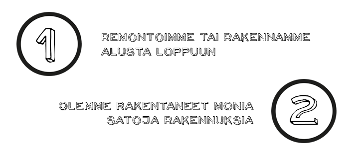 Rakennus J.Hämäläinen Oy:n meriitit